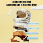 Motorcycle DOT Approved Full Face Helmet for Youth Kids, Cartoon Cute Boys Girls Comfortable Helmet, Motocross Skateboard Jet Children Helmet for Moped Go-Kart Dirt-Bike Scooter - Image 2