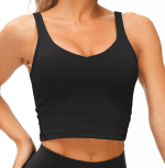 Women'S Tank Top Padded Sports Bra Running Workout Yoga Crop Top - Image 3