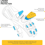 Laguna Motorcycle Gloves for Men, Goat Leather Touchscreen, Laguna Summer, Knuckle & Finger Protection, Motorbike Racing Riding Biker Gloves, Adjustable Wrist - Image 5