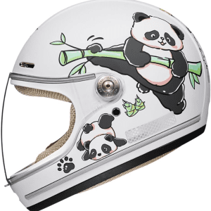 Motorcycle DOT Approved Full Face Helmet for Youth Kids, Cartoon Cute Boys Girls Comfortable Helmet, Motocross Skateboard Jet Children Helmet for Moped Go-Kart Dirt-Bike Scooter