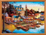 550 Piece Jigsaw Puzzle for Adults, Family, or Kids - Peaceful Easy Evening - 18"X24" - Image 4