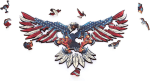 Wooden Jigsaw Puzzles, Bald Eagle Shape Wooden Puzzles for Adults,173 Pcs Unique Wooden Animals Shaped Puzzles,Magic Wooden Jigsaw Puzzles, Best Gift for Adults and Kids, 14.33" X 9.84" - Image 8