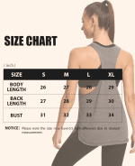 Workout Tank Tops for Women Running Muscle Tanks Sleeveless Loose Fit Gym Yoga Sport Shirts 3-5 Pack - Image 6