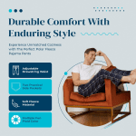 Mens Fleece Pajama Pants - Plaid Mens Pajama Bottoms - Mens Lounge Pants with Pockets (S - 3X) - Image 2