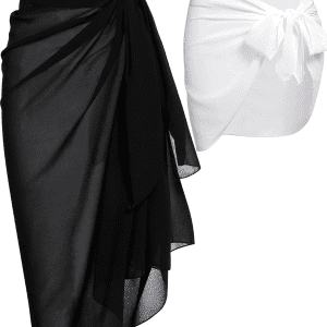 Women'S Swimsuit Cover up Summer Beach Wrap Skirt Swimwear Bikini Cover-Ups