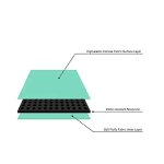 Chevron Style Fabric Laptop Sleeve Case Cover Bag with Shoulder Strap for 13-13.3 Inch Macbook Pro, Macbook Air, Notebook Computer, Hot Blue - Image 7