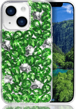 Compatible with Iphone 14 Case for Women Girls 3D Glitter Sparkle Bling Case Luxury Shiny Crystal Rhinestone Diamond Bumper Clear Gems Cute Glitter Case for Iphone 14，Purple - Image 16