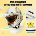 Motorcycle DOT Approved Full Face Helmet for Youth Kids, Cartoon Cute Boys Girls Comfortable Helmet, Motocross Skateboard Jet Children Helmet for Moped Go-Kart Dirt-Bike Scooter - Image 3